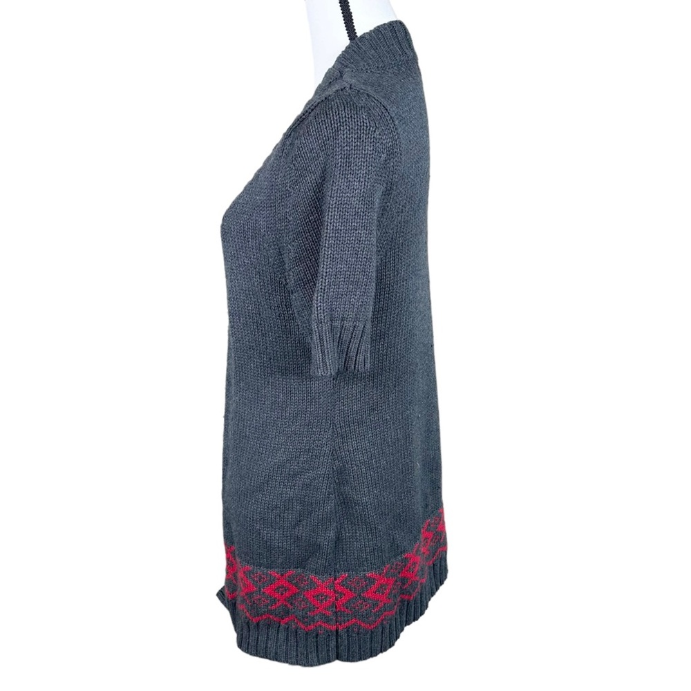 Banana Republic Gray Short Sleeve Sweater Cardigan - Picture 2 of 8